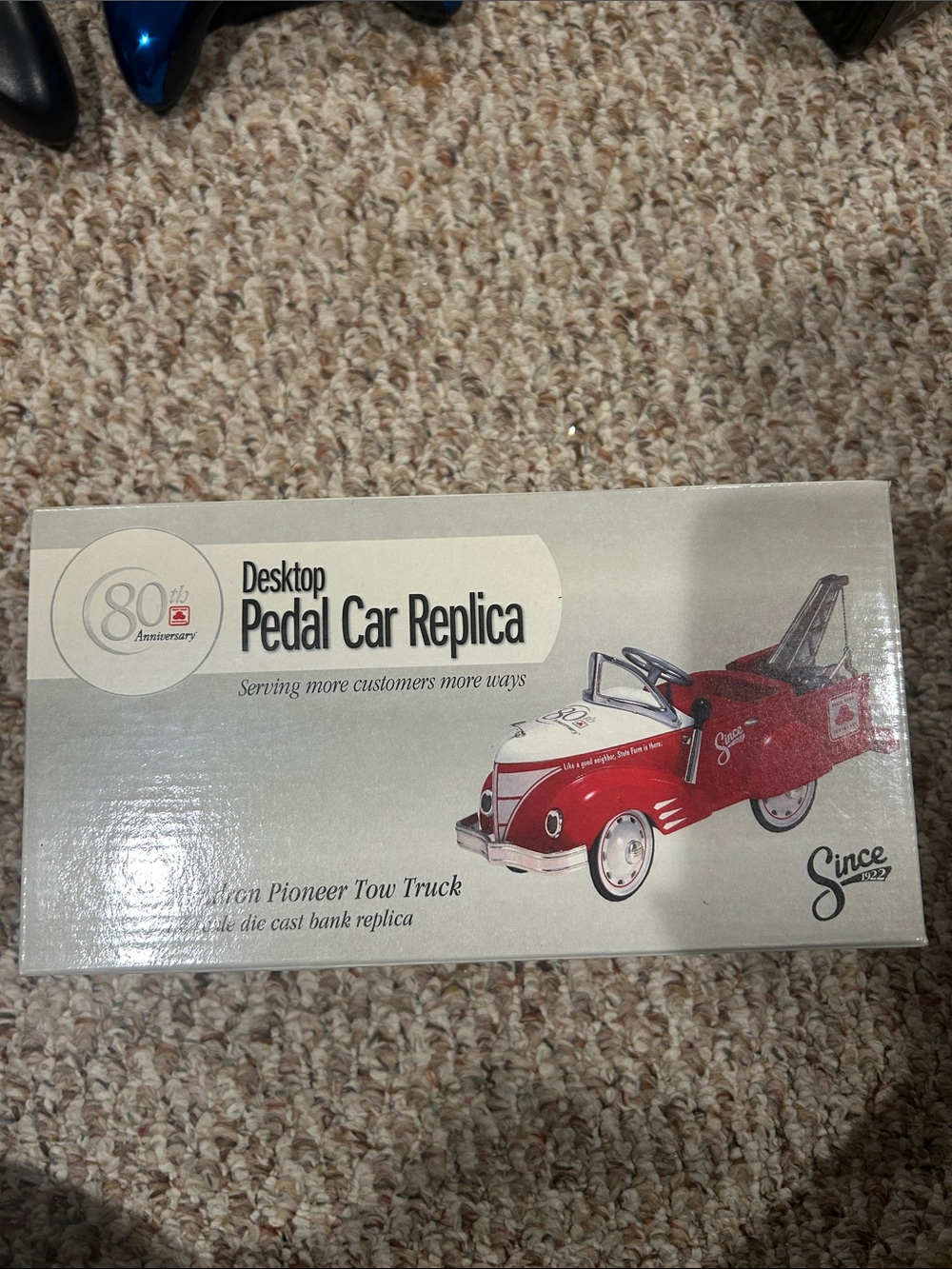 Desktop Pedal Car Replica - Red